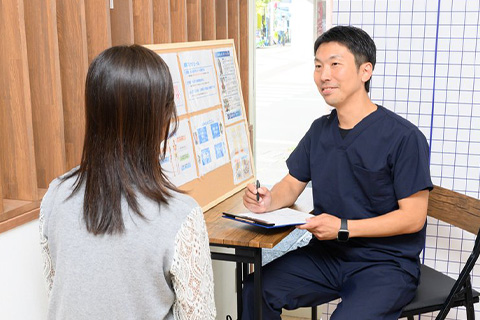 問診（施術内容）